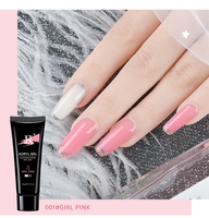 Gel Poly HS OEM en vrac SANS HEMA, norme UE, 15ML, Gel UV LED Acrylique à construction rapide pour manucure professionnelle et nail art