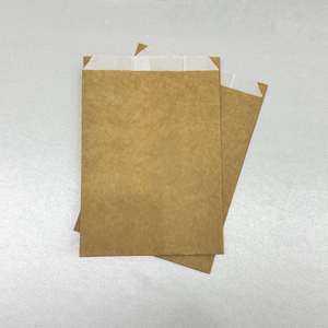 Kraft Paper Greaseproof <b>Bag</b> Food Grade Double Layer Craft <b>Bag</b> Croissant Donut baguette Small Paper <b>Bag</b> - Product Image 3