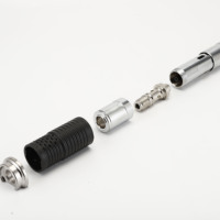 Pistolet à clous pneumatique en métal, pointe de tir épaissie, décharge automatique des scories, forte puissance, pénétration rapide, travaux sur béton, ODM/OEM