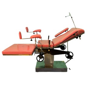 Mesa de Operaciones Ginecológicas de Acero Inoxidable, Cama de Examen Eléctrica Multifuncional para Uso Médico - Product Image 1