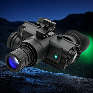 MHNV PVS-7 Gen 2 + gece görüş gözlüğü kızılötesi kafa monte gece görüş dürbün-avcılık için gece gözlükleri