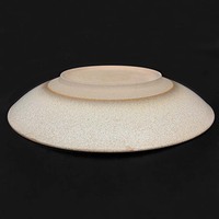 DianTong Assiettes en grès durable de 11 pouces pour la restauration, vaisselle commerciale, glaçure bleue, pour desserts, salades, dîners