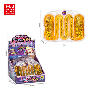 Jouets anti-stress amusants HW, serpent à presser, sac à eau, tube sensoriel pour adultes et enfants, gadgets, 12 pièces par boîte - Product Image 6