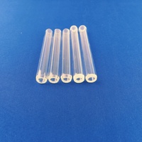 Ensemble de tubes en verre de quartz, tubes transparents en silice fondue, tailles assorties, haute température, sur mesure pour expériences en laboratoire