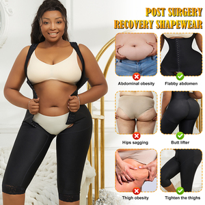 Gaine de compression post-liposuccion haute compression, Stage 2, rehausseur de fesses BBL, Faja Colombianas, gaine amincissante pour femme, pour le ventre - Product Image 3