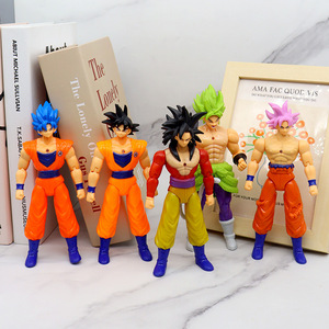 Bespreekbaar Verzending 17Cm Japan Anime Dragonball Pvc Speelgoed Set Goku Actie Figuur Gogeta <span class=keywords><strong>Model</strong></span> Speelgoed Met Beweegbare Gewricht Voor Kinderen Cadeau - Product Image 5