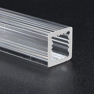 Akrilik dikdörtgen pmma boru kare pleksiglas tüp - Product Image 2