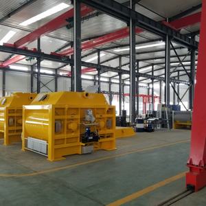 Bétonnière pour centrale à béton Js500 Js750 Js1000 Js1500 Js2000 Js3000 Js4500 – Machine mélangeuse à double arbre pour béton - Product Image 3