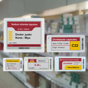 Etiqueta de Prescripción Inteligente Reutilizable de Bajo Consumo con Tinta Electrónica, Ecológica y que Reduce el Desperdicio de Papel, Etiqueta para Farmacias y Hospitales con Actualización Inalámbrica - Product Image 1