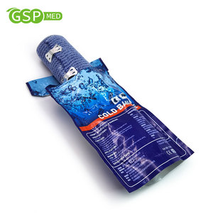 Benda Refrigerante 7,5cm*3,2m Blu con Clip, Benda Fredda Istantanea in Cotone Traspirante Elastico ISO per Atleti - Product Image 4