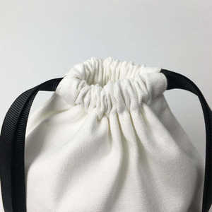 حقيبة قطنية برباط، كيس كتان ترويجي بشعار مخصص، بلاستيك 7×10، عضوي للزجاجات، حجم كبير، قماش موسلين أبيض للأدوات - Product Image 5