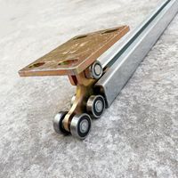 Kit de quincaillerie pour portail cantilever de 400 kg |   Accessoires complets du système C50 pour portails coulissants automatiques intelligents