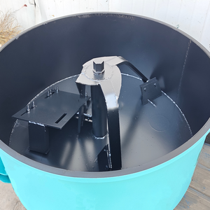 Grande capacità di 750 tipo 0,75 m ³ bocca piatta argilla calcestruzzo Pan Mixer sabbia cemento macchina di miscelazione - Product Image 6