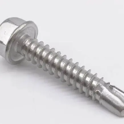 Stainless Steel Drilling Screws with Washer for Metal