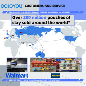 Ensemble d'argile à séchage à l'air super légère COLOYOU, 24 couleurs, argile à <span class=keywords><strong>modeler</strong></span> douce et non toxique pour les enfants, pour la <span class=keywords><strong>maternelle</strong></span>, l'artisanat en classe, le jeu sensoriel - Product Image 6