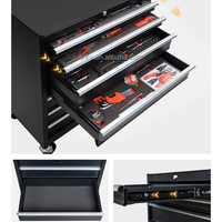 Système d'armoires d'atelier roulantes Servante D'atelier Garage Tool Storage, robuste, 5 tiroirs, écologique, certifié ISO, OEM OBM