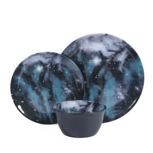 Set di piatti in melamina Ultra resistente con cielo <span class=keywords><strong>stellato</strong></span> Set di stoviglie in melamina - Product Image 3