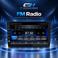 Autoradio universel avec écran tactile, système Android 9/10 pouces, 2/4 Go de RAM, 32/64 Go de stockage, compatible CarPlay