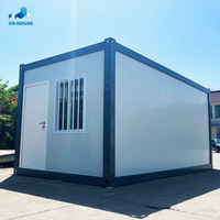 Zhongnan Maison Mobile Modulaire 2 3 Chambres à Coucher Petite Maison Portable Salle de Bains Cuisine Maison Préfabriquée Conteneur avec Toilette