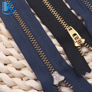 Cremallera metálica YKK original de alta calidad para vaqueros, 3YG 4YG, 15 12 18cm, venta al por mayor - Product Image 6