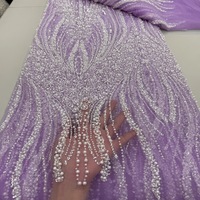Abordable 2025 Tulle français dentelle luxe-qualité robe tissu pour fête tenue décontractée paillettes dentelle matériel