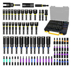Hex <b>Socket</b> Bit Set 80Pcs 1/4 In Drive Chromium Vanadium Steel <b>Impact</b> Screwdriver <b>Socket</b> Wrench Tools For Diy - Product Image 1