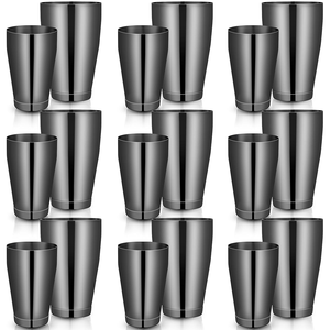 Coctelera Boston con logotipo personalizado, herramientas de barra profesionales de acero inoxidable de 750ml, coctelera, batidora de <span class=keywords><strong>bebidas</strong></span> <span class=keywords><strong>para</strong></span> Kit de barman - Product Image 1