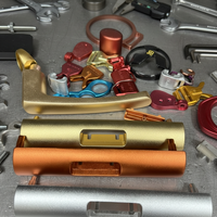 Pernos de Cabeza Ranurada con Rosca Izquierda y Derecha M8 M10 de Aleación de Aluminio 6061 6063 7075 para Montaje de Espejos Retrovisores de Motocicleta
