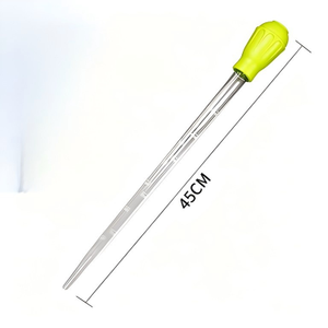 Siphon multifonctionnel pour aquarium, nettoyeur de déjections, bulbe en caoutchouc gradué de <span class=keywords><strong>30</strong></span> ml, <span class=keywords><strong>tube</strong></span> d'extension de 26 <span class=keywords><strong>cm</strong></span> pour mini aquarium - Product Image 3