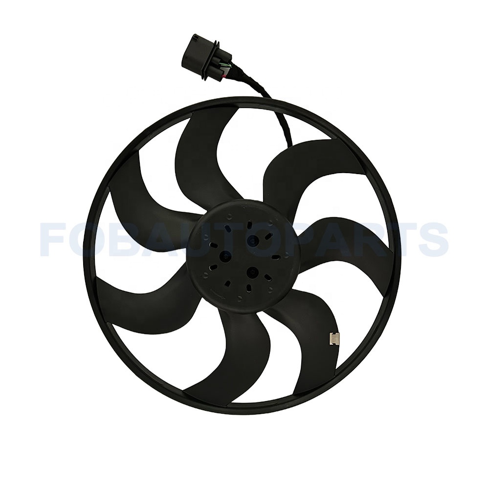 A-Premium Engine Radiator Cooling Fan Assembly Compatible for Audi A1 A3 VW POLO Skoda Seat 6R0959455 6R0121207Q
