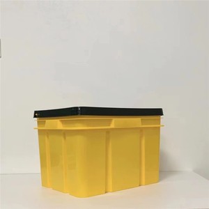Factory direct wholesale of 15L, 25L, and 30L <b>plastic</b> turnover boxes, storage boxes, and square boxes with <b>lids</b>, made from - Product Image 3