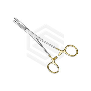 TC OLSEN-HEGAR needle <b>holder</b> / Dental Needle <b>Holders</b> Surgical Forceps TC HALSEY needle <b>holder</b> - Product Image 1