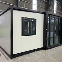 Maison préfabriquée personnalisée en conteneur extensible de 20 pieds ou 40 pieds avec cuisine, villa, logement préfabriqué, maisonnette portable, maison mobile