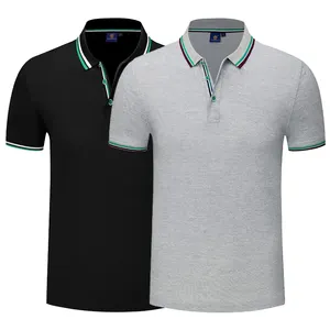 Retail high quality men leisure polo shirt