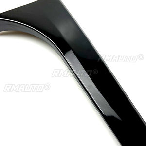Cubierta Decorativa para Alerón Lateral de Ventana Trasera de Coche, Aspecto Negro Brillante/Carbono, para Mercedes-Benz Clase B B180 B200 W246 2012-2018 - Product Image 2