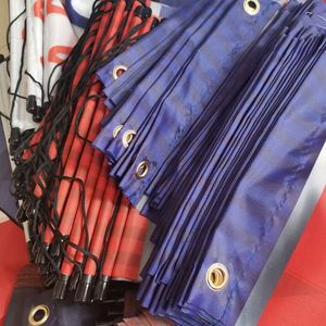 Custom Cheering Event Festival Use 4Th July American Independence Day Hanging Portable ABS Material Polyester <b>Flags</b> for Home - Product Image 3