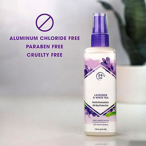 Desodorante Antitranspirante en Aerosol de Lavanda de Marca Blanca, Sin Parabenos, Cruelty-Free, Antitranspirante y Desodorante para <span class=keywords><strong>el</strong></span> Cuidado Diario del Cuerpo - Product Image 3