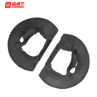 Protection de conduit d'air de refroidissement de frein avant en fibre de carbone sèche KV1 KV2 pour BMW G87 M2 G80 G81 M3 G82 M4