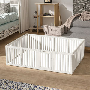 Parc <span class=keywords><strong>de</strong></span> jeu <span class=keywords><strong>de</strong></span> sécurité <span class=keywords><strong>pour</strong></span> bébé OEM Parc <span class=keywords><strong>de</strong></span> jeu en HDPE avec portail verrouillable Assemblage facile Barrière intérieure non toxique certifiée CE <span class=keywords><strong>pour</strong></span> le salon - Product Image 3