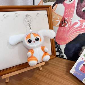 Anime Cartoon Peluche Jouets <span class=keywords><strong>Chat</strong></span> Peluche Porte-clés Jouets <span class=keywords><strong>Chat</strong></span> Peluche Porte-clés Pendentifs Peluche Porte-clés Enfants Cadeaux - Product Image 5