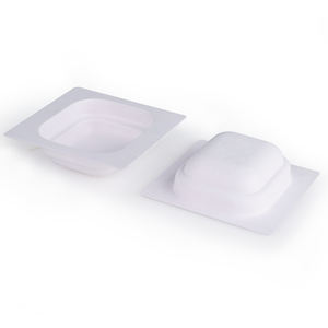 Vente en gros d'emballages en pulpe moulée biodégradable écologiques personnalisés pour boîte à savon moulé en papier biodégradable vierge - Product Image 5