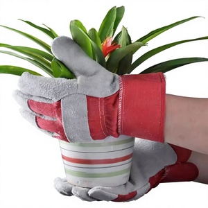 Hot Sale Reinforced Double Palm Wholesale <b>Driver</b> <b>Gloves</b> Goatskin Leather Anti-Chemical & Anti-Freeze Winter Construction Work - Product Image 2