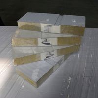 Panneau sandwich en acier pour toiture et mur, panneau sandwich EPS pour toiture