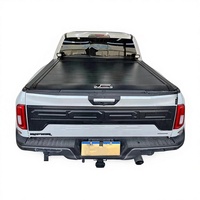 Couverture de benne électrique rétractable dédiée aux pick-up Ford avec caractéristiques de verrouillage étanches et articulées (compatible F150/Ranger)