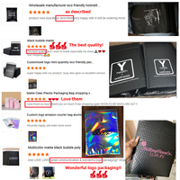 Guandu, pequeña empresa, a prueba de humedad, ventana mate, sello de cremallera resellable, bolsa de embalaje para accesorios de uñas, piedras preciosas y collares