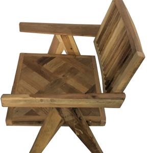 Silla de Madera de Olmo Antigua para Cafetería, Restaurante, Comedor, Sala de Estar - Product Image 3