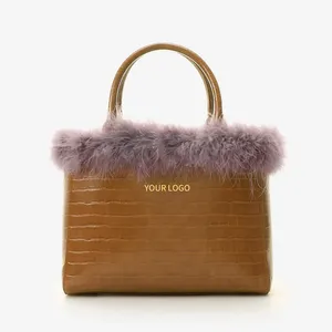 Sac à main personnalisé en cuir de Crocodile pour femmes, Design Unique, luxe, nouvelle tendance 2022