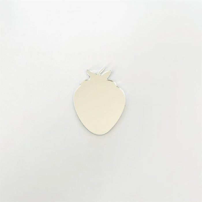 Transparent 5 fraises (4,5*3,5cm)