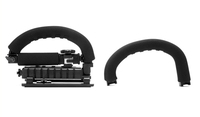 Zomei-stabilisateur de caméra usb, support Flash avec 2 poignées pour caméscope DSLR DV vidéo Vlog