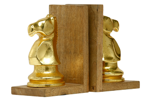 Meilleures ventes de serre-livres de haute qualité en métal et en bois Nouveaux serre-livres à la mode Forme et taille personnalisées Utilisation pour les bureaux à domicile - Product Image 3